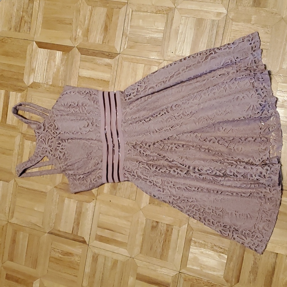 Junior Pink dress